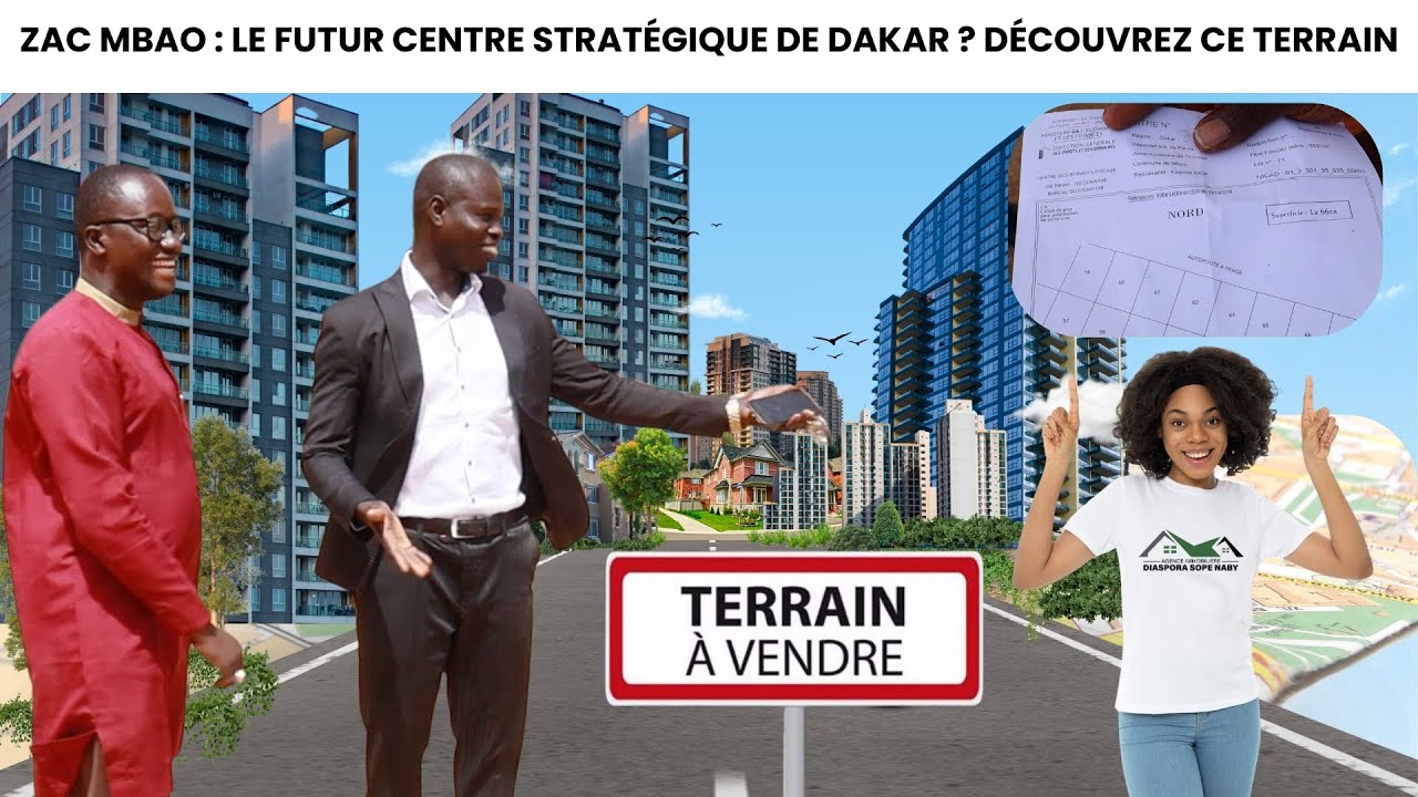 Comment choisir un bon terrain à Dakar ? Voici un exemple parfait à Zac Mbao