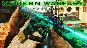 MODERN WARFARE REMASTERED "BEST WEAPON" - MWR "M16 GAMEPLAY" SHOWCASE (COD MWR BEST M16 GUN GUIDE)