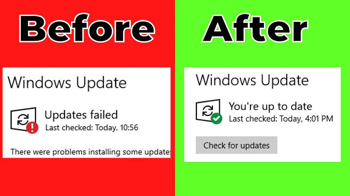 Fix Any Windows Update Error on Windows 10/Windows 11
