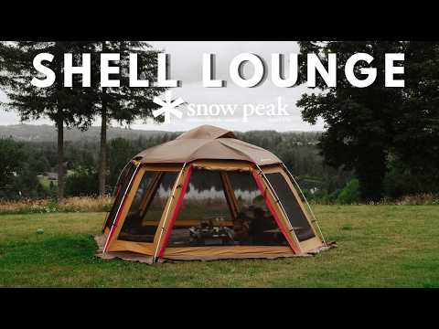 I Found the PERFECT Lakefront Campsite for the Snow Peak Lounge Shell