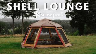 I Found the PERFECT Lakefront Campsite for the Snow Peak Lounge Shell