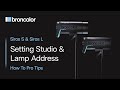 Set Studio &amp; Lamp Address on Siros | broncolor How To - Pro Tips