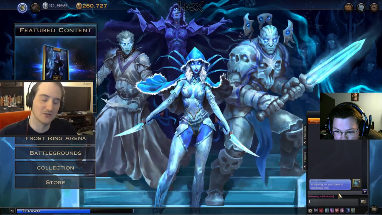 Hex TCG Community Manager Dinotropia vs. Thrawn - Dungeon Masters of Entrath - Episode 55