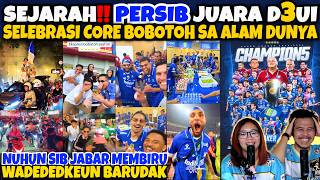 SEJARAH💙‼️PERSIB JUARA D3UI‼️SELEBRASI CORE BOBOTOH SA ALAM DUNYA.JABAR MEMBIRU WADEDEDKEUN BARUDAK