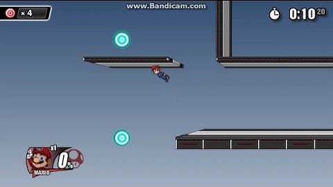 Super Smash Flash 2 - Target Test - Level 1 - Mario