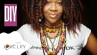 Turn Beads & Aluminum Into Beautiful Necklaces!