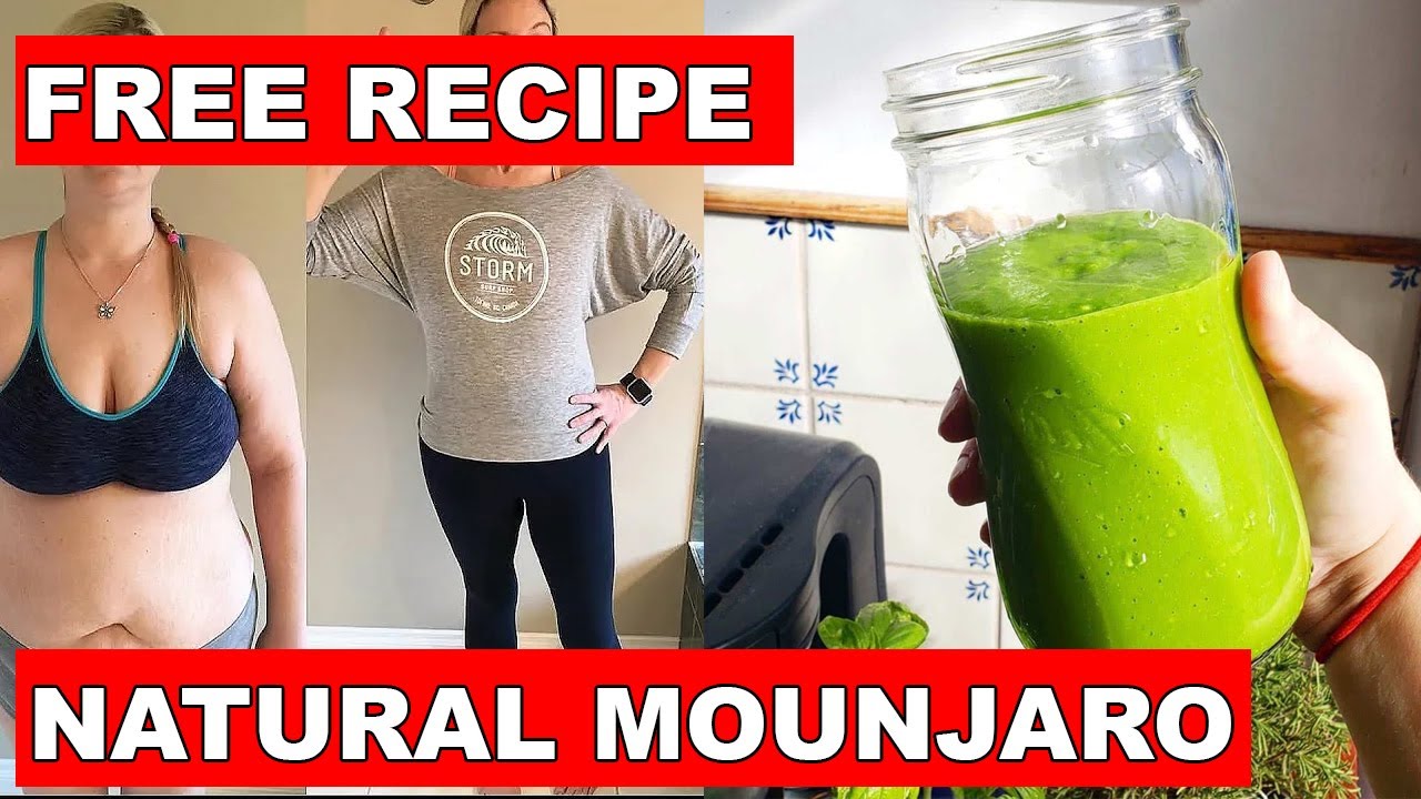 NATURAL MOUNJARO RECIPE ⚠️ NATURAL MOUNJARO RECIPE 4 INGREDIENTS