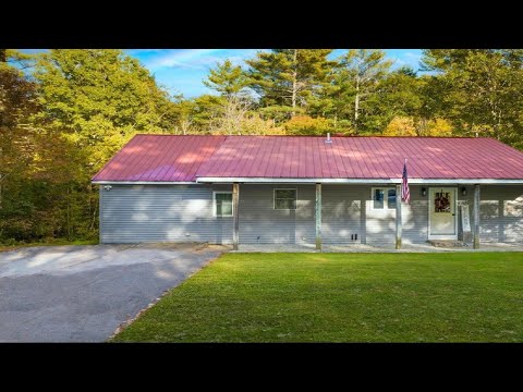 519 County Road, Turner, ME home video tour