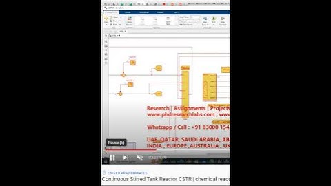 Continuous Stirred Tank Reactor - CSTR - chemical reactor transitioning from low to high conversion