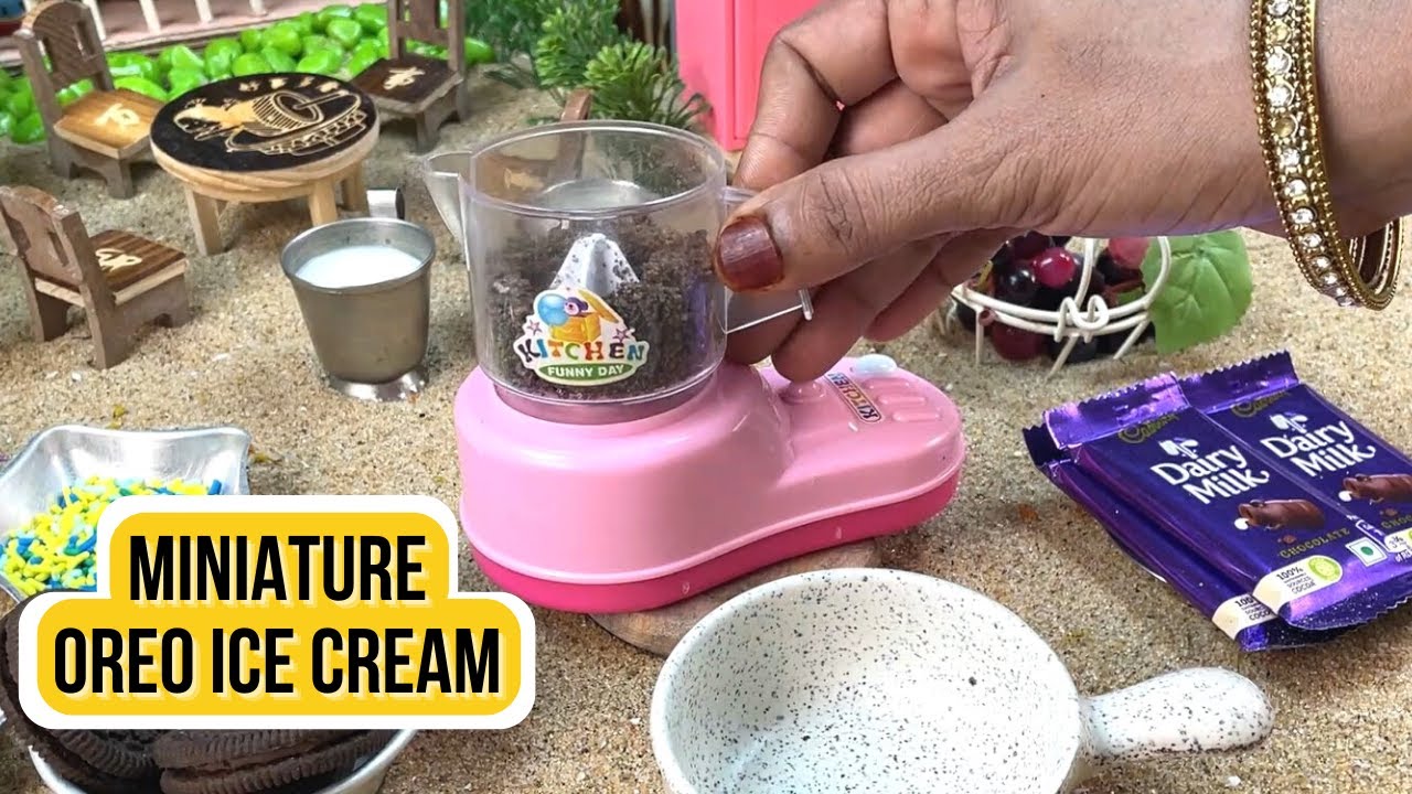 Miniature Chocolate Ice cream Dairy Milk & Oreo Chocolate Ice cream