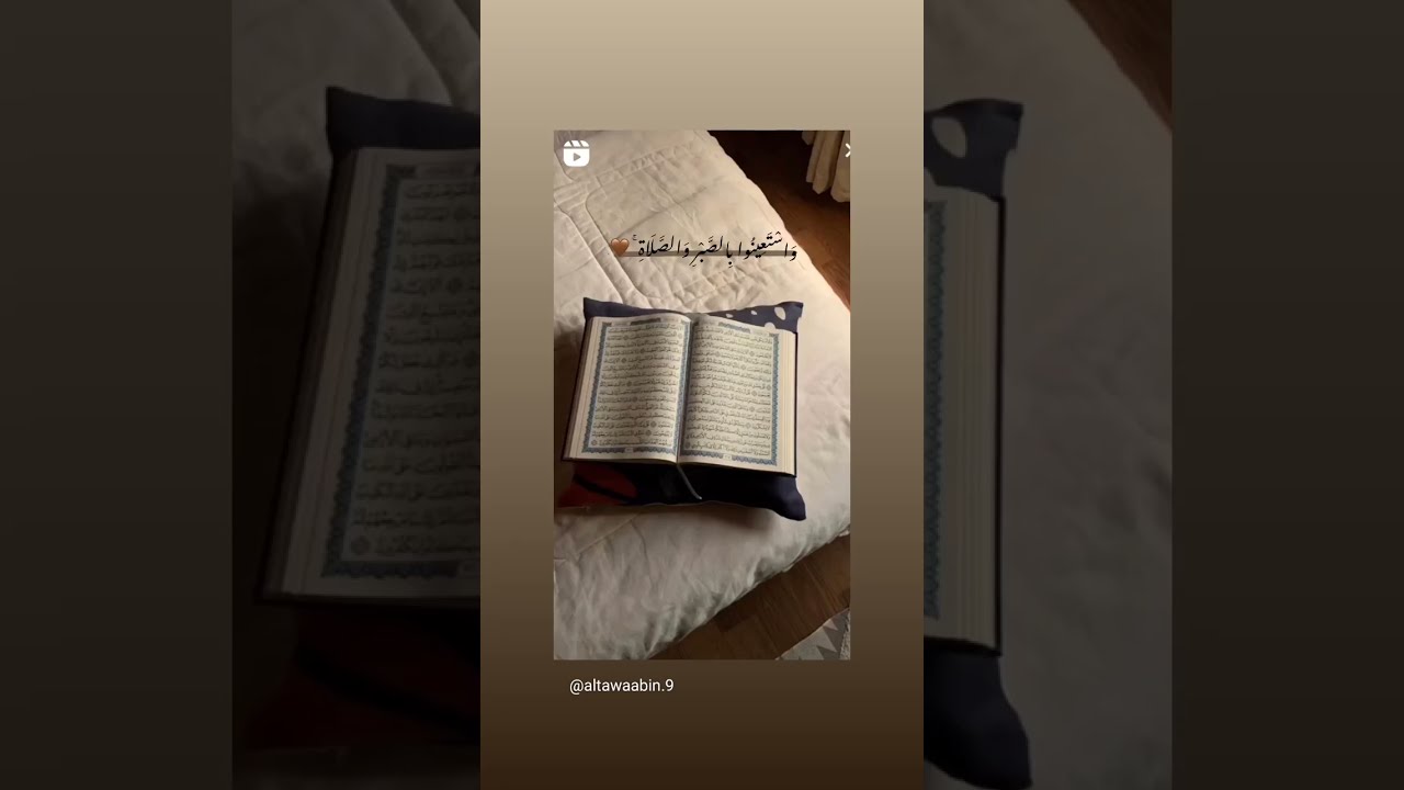سورة البقرة🤎 *وَاسْتَعِينُوا بِالصَّبْرِ وَالصَّلَاةِ ۚ *