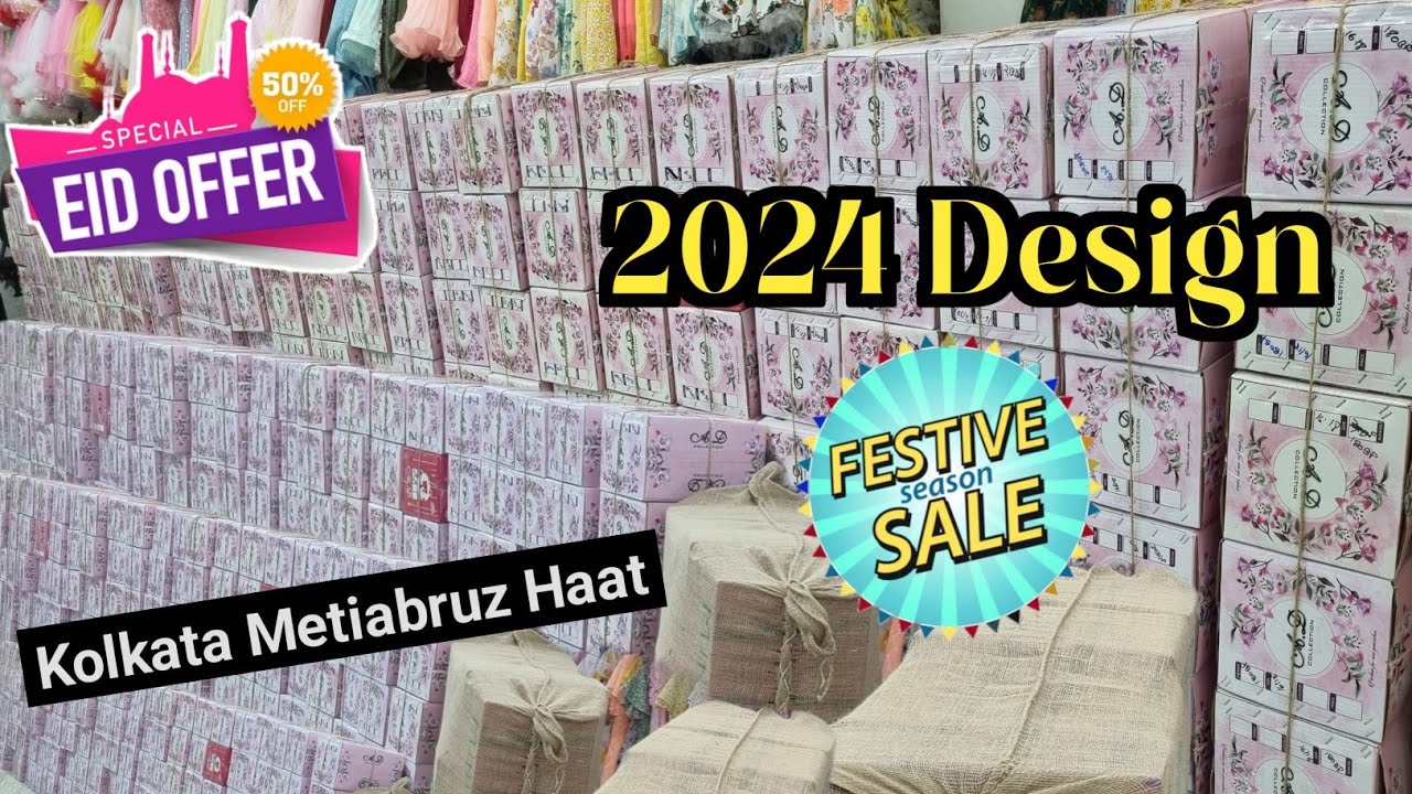 Eid Special Collection ✓ Trusted Wholesaler in Metiabruz haat//Kolkata Clothes Market #girlswear