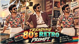 The Viral 80s Retro Photo Prompt Everyone Is Using screenshot 4
