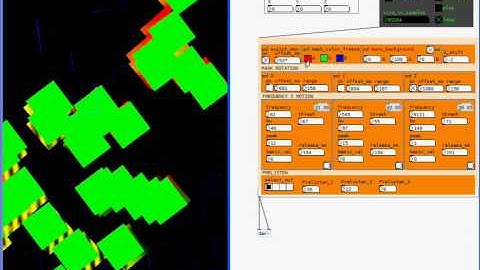 pure data / GEM visuals