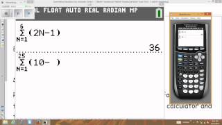 Summation Notation For A S