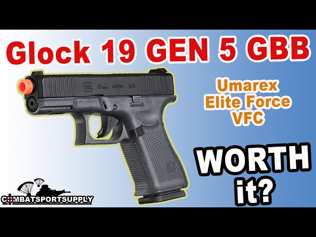 Airsoft Review of The Elite Force Glock 19 by VFC - $170 Airsoft