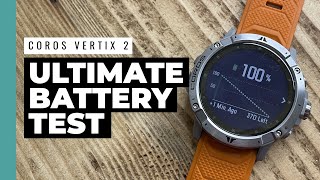 The Ultimate COROS Vertix 2 Battery Life Test: Running 7 Marathons in 7 Days