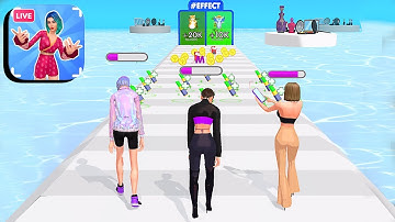 STREAMER RUSH ALL LEVELS GAMEPLAY ANDROID,IOS (LEVELS 1-2)