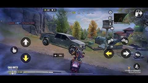 call of duty mobile killing the enemy outside the safe zone hihihi