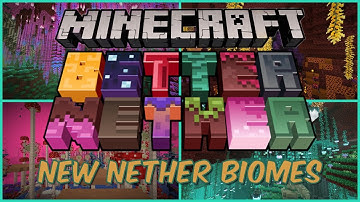 Minecraft Better Nether Mod (New Nether Biomes, Structures, and Mobs) 1.21+ Showcase