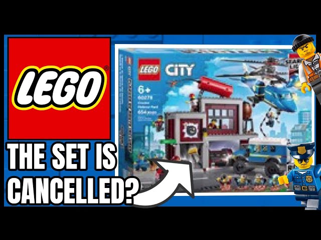 LEGO City 60278 Crooks' Hideout : encore une boite avec le nouveau