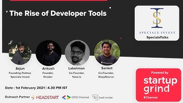 The Rise of Developer Tools | #SpecialeTalks