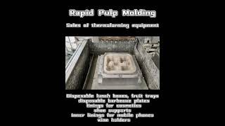 Pulp molding proofing machine, small batch production model