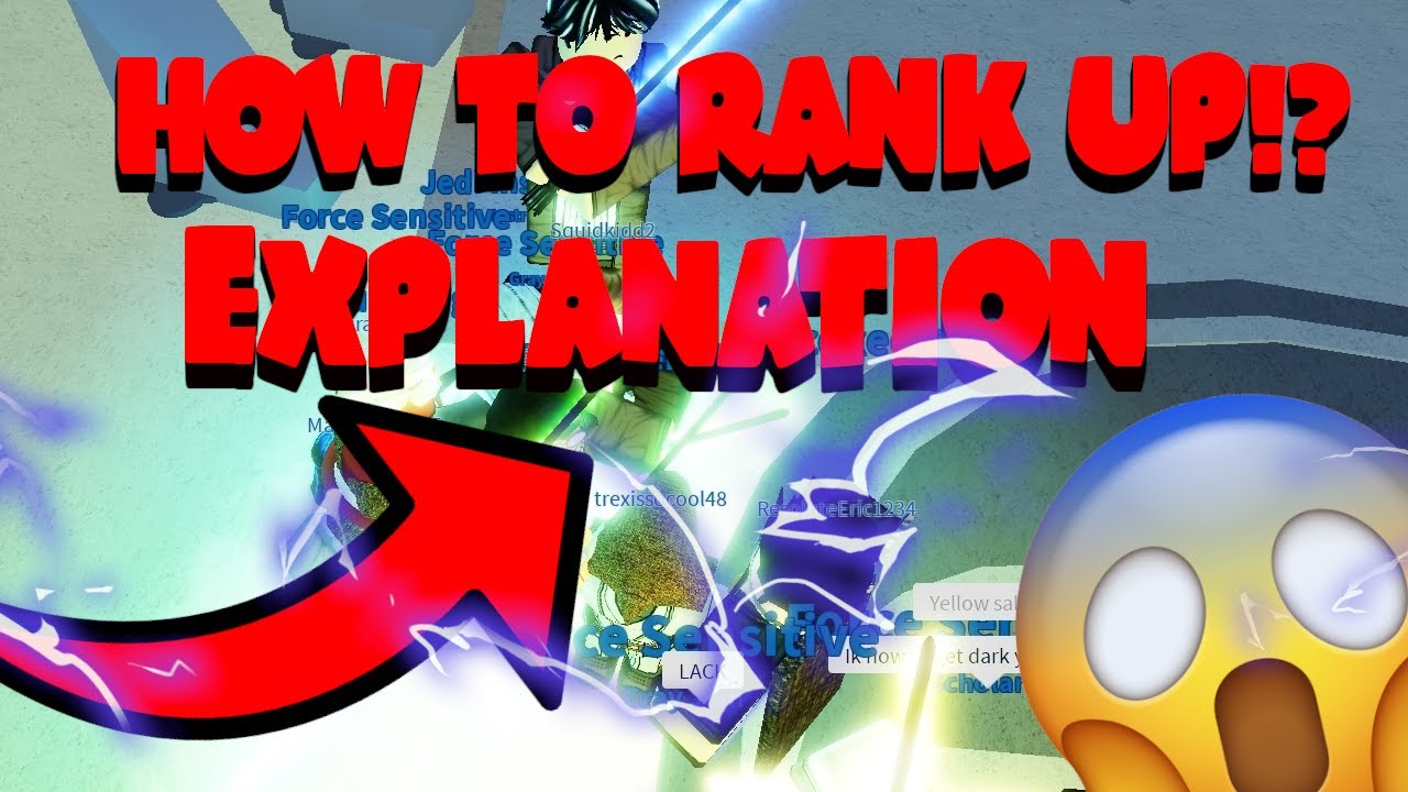 How To Rank Up Tutorial On Ilum V2 Youtube - ilum 2 force pull showcase roblox star wars youtube