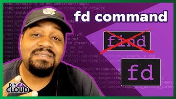 The Modern UNIX command "fd" replaces the "find" command with a twist