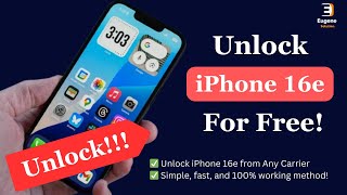 How to Unlock iPhone 16e | Unlock iPhone 16e from Any Carrier - 100% Working! screenshot 3