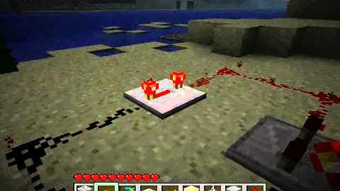 How to make flashing lights in Minecraft. (Gameplay Tutorial)