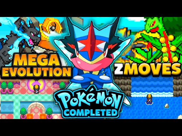 Completed Pokemon GBA ROM Hack with Alola Region, Z-moves and many more! 