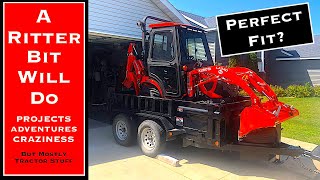 LOAD TRAIL DUMP TRAILER AND KUBOTA BX TRACTOR  (perfect pair)