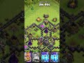 Best TH9 Attack Strategy in 30s ⚔️ #ClashOfClans#ClashOfClans #COCShorts #GamingShorts #Mobile