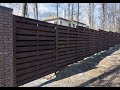 Забор деревянный Харьков