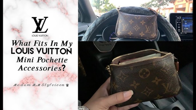 Replying to @laurenmilch I love my LV key pouch 🤎 it's actually my mo, Mini Pochette Louis Vuitton