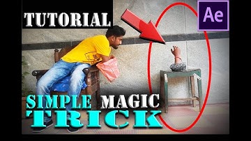 SIMPLE MAGIC TRICK - AFTER EFFECTS TUTORIAL