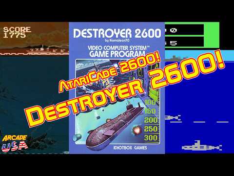 Destroyer 2600! (Atari 2600 - Homebrew)