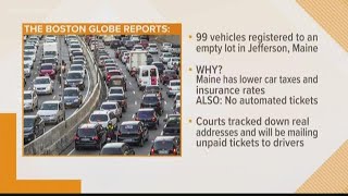 Out-of-staters fined for registering vehicles in Maine