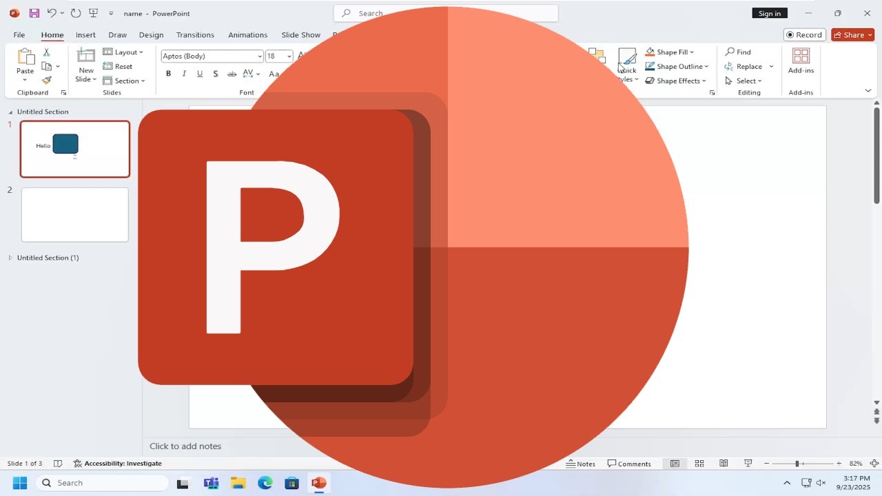 Как добавлять эффекты фигур в PowerPoint [Урок]