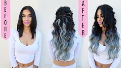 HOW TO CUT & BLEND HAIR EXTENSIONS!