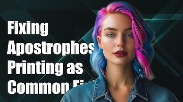 Fixing Apostrophes Printing as â\x80\x99: Common Causes and Solutions