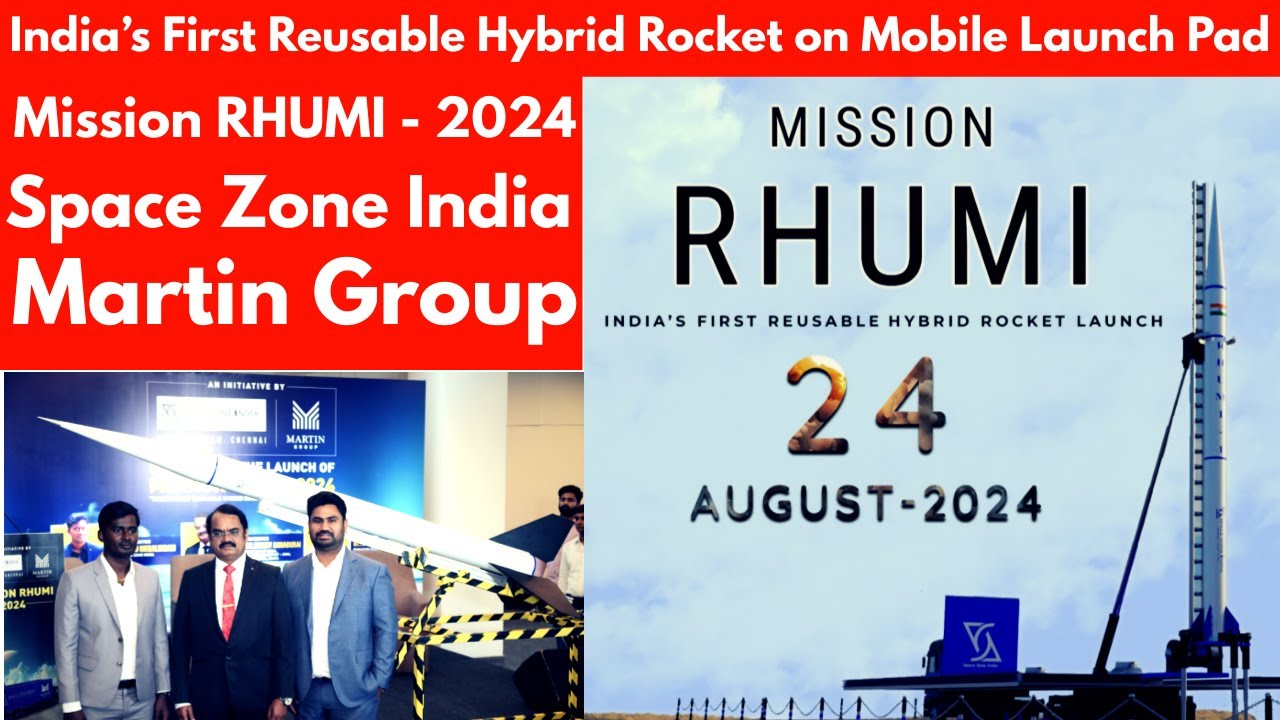 India s First Reusable Hybrid Rocket On Mobile Launch Pad Mission Rhumi india-s-first-reusable-hybrid-rocket-on-mobile-launch-pad-mission-rhumi