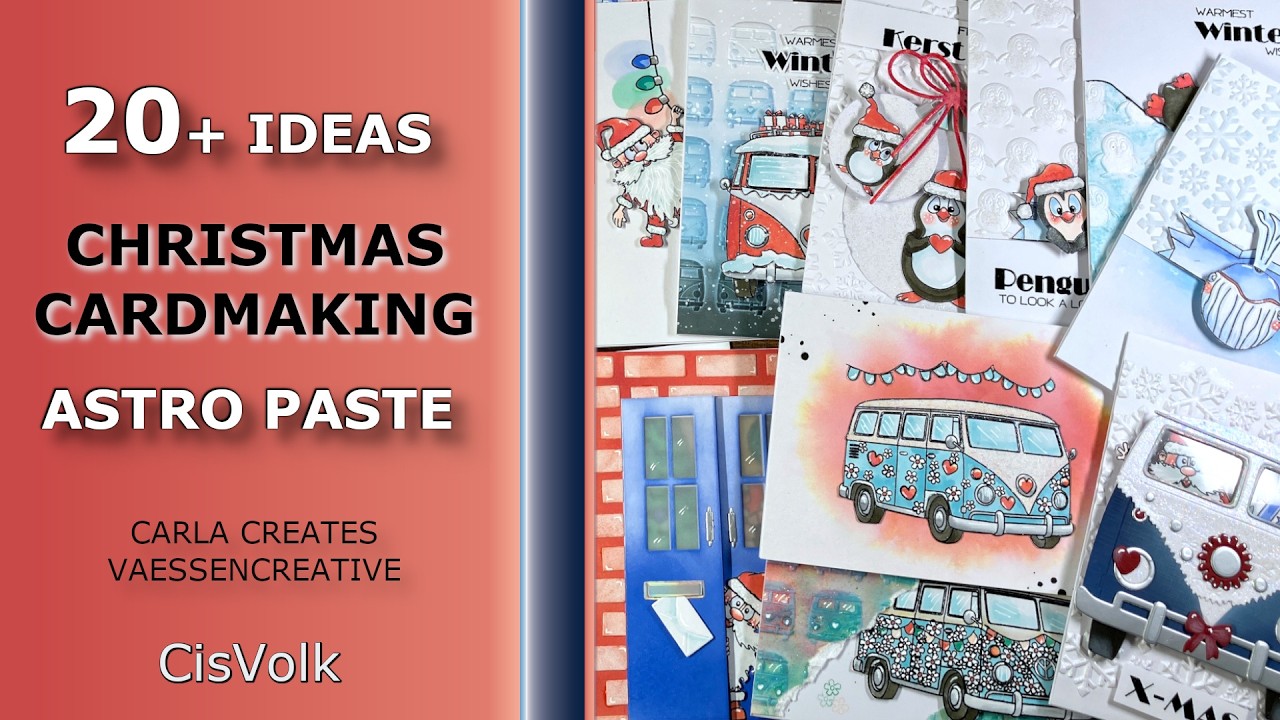 Jolly Waddle & Wheels | Christmas Card Ideas, Astro Paste