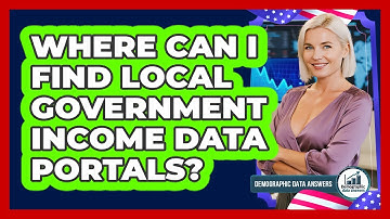 Where Can I Find Local Government Income Data Portals?