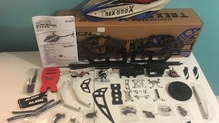 Align T-Rex 550X Build Video