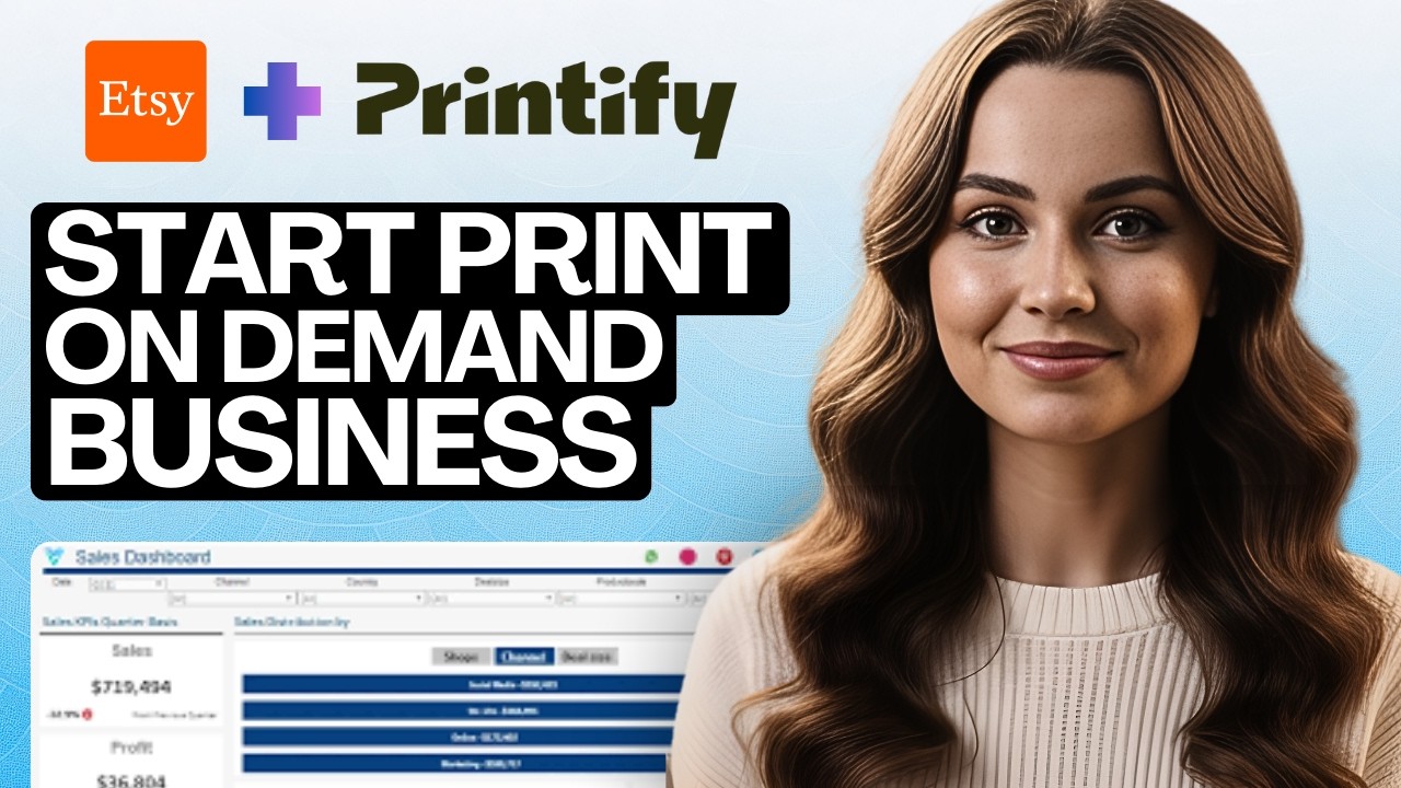 How to Start Your Print on Demand Business with Etsy + Printify 2026 ...