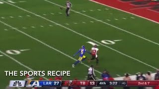 Mike Evans 55 yard touchdown catch from Tom Brady! Crazy Comeback! Bucs vs Rams - NFL Playoffs 🏈
