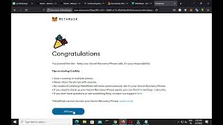 Create Metamask Account And Add Bsc Testnet And Mainnet In Metamask || screenshot 3