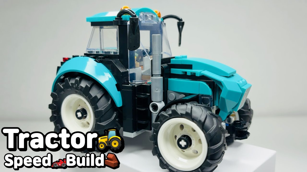 Lego City 60498 Tractor Speed Build